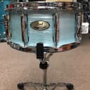 Pearl Session Studio Select 6.5x14 Snare Birch/African Mahogany 2019 Ice Blue Oyster