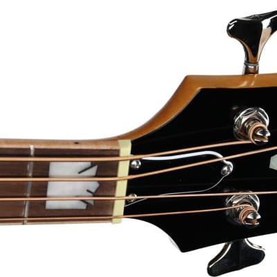 Epiphone El Capitan J-200 Studio Acoustic Electric Bass Guitar Aged Vintage Natural image 7