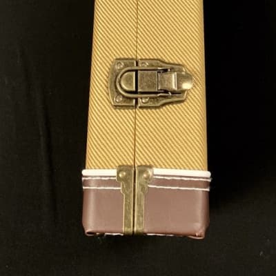 Lace Tweed Cigar Box Guitar Case image 5