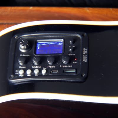 RandY JackSon StuDio SerieS Acoustic ELectric | BuiLt-in Tuner EQ & ReCorder | Case | FreeUPS image 8