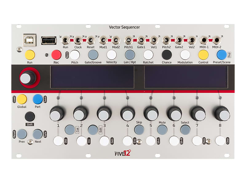 Five12 Vector Sequencer (Silver)