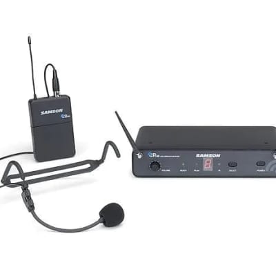 Samson Concert 88 16-Channel True-Diversity UHF Wireless Headset Mic System - D Band (638-662 MHz) image 1
