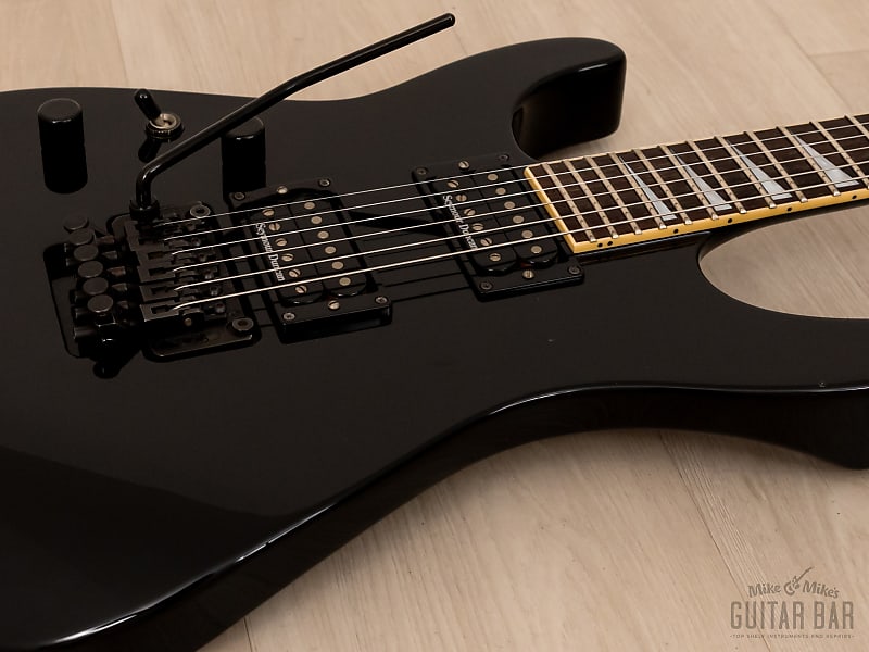 2000 Jackson Stars Soloist SL-J2/LE Left-Handed Black w/ USA