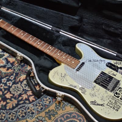 Fender USA Telecaster Red Hot Chili Peppers Signed RARE / Certificate of Authenticity image 1