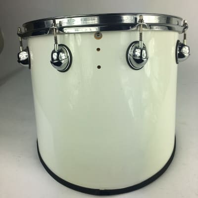 Premier 14" x 13" Marching Drum White - Made in England image 5