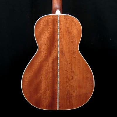 Fender Paramount PS-220E Parlor, Ovangkol Fingerboard, 3-Tone Vintage Sunburst, Hard Shell Case image 2