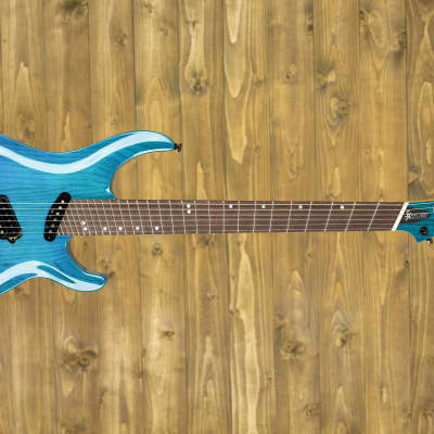 Ormsby SX Carved Top GTR6 (Run 10) Multiscale - Maya Blue Candy Gloss image 4