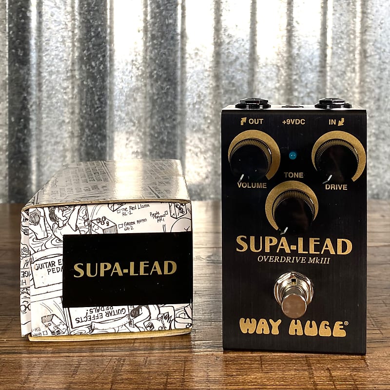 Dunlop Way Huge Smalls WM31 Mini Supa Lead Overdrive Guitar Effect Pedal image 1