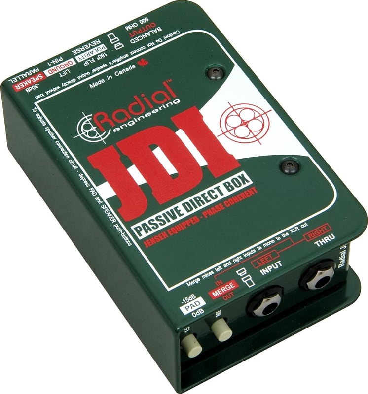 Radial JDI Passive Direct Box | Reverb