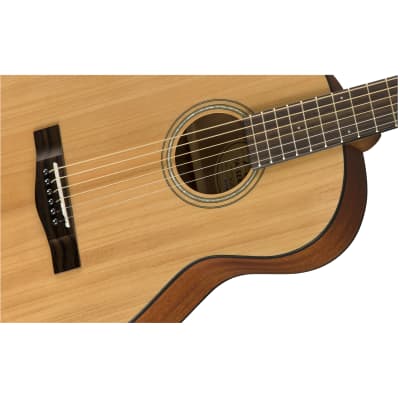 Fender FA-15 3/4 Scale Steel with Gig Bag, Natural image 8