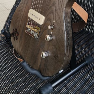 daRibeira  Apis Esquire Tele electric guitar in ash wood w/ Lollar P90 - Made in Portugal image 3