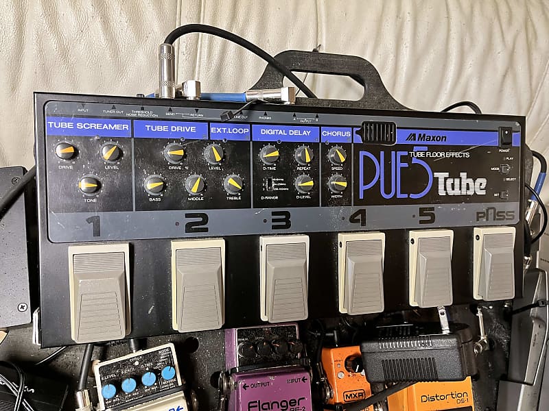 Maxon PUE5 TUBE Programmable Multi-Effects Unit | Reverb