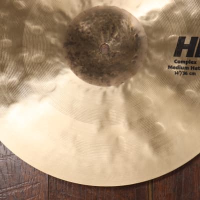 Sabian 14" HHX Complex Medium Hi-Hat Cymbals image 17