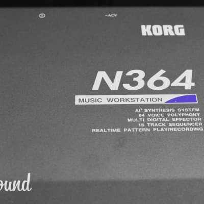 KORG N364 Music Workstation 61 Key Keyboard Synthesizer [Very Good condition] image 10