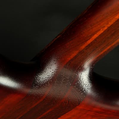 Warwick Custom Shop Masterbuilt 2022 LTD 4 String Streamette - Special Amberburst Transparent Satin image 13