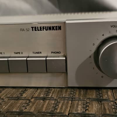 Telefunken Ra 52 stereo amplifier reciever | Reverb