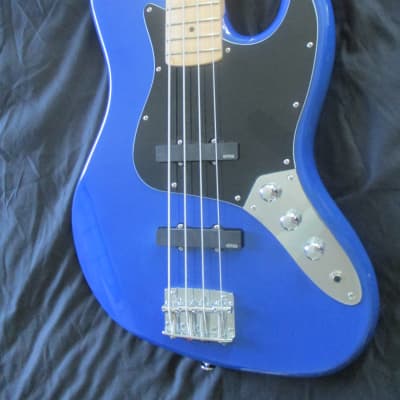 ERG Jazz Bass Custom 4 Handcrafted Set Neck EMG Passive Alpha CTS Gotoh Flamed Maple Fingerboard! for sale