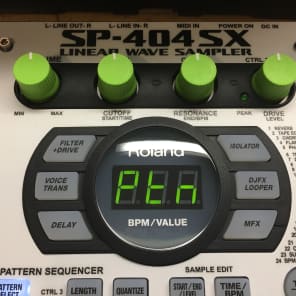 Roland SP-404 SX (CUSTOM! GREEN/WHITE LEDS) 2017 image 4