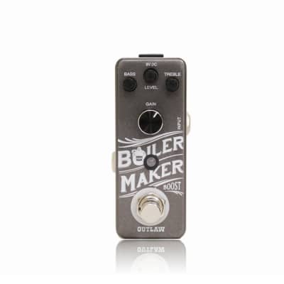 Outlaw Effects Boilermaker | Boost Pedal with 2-Band EQ. New with Full Warranty! image 3