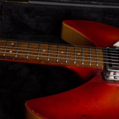 Rickenbacker  Model 335S/Rose Morris Model 1997 Thinline Hollow Body Electric Guitar (1965), ser. #EG-335, black hard shell case. image 17