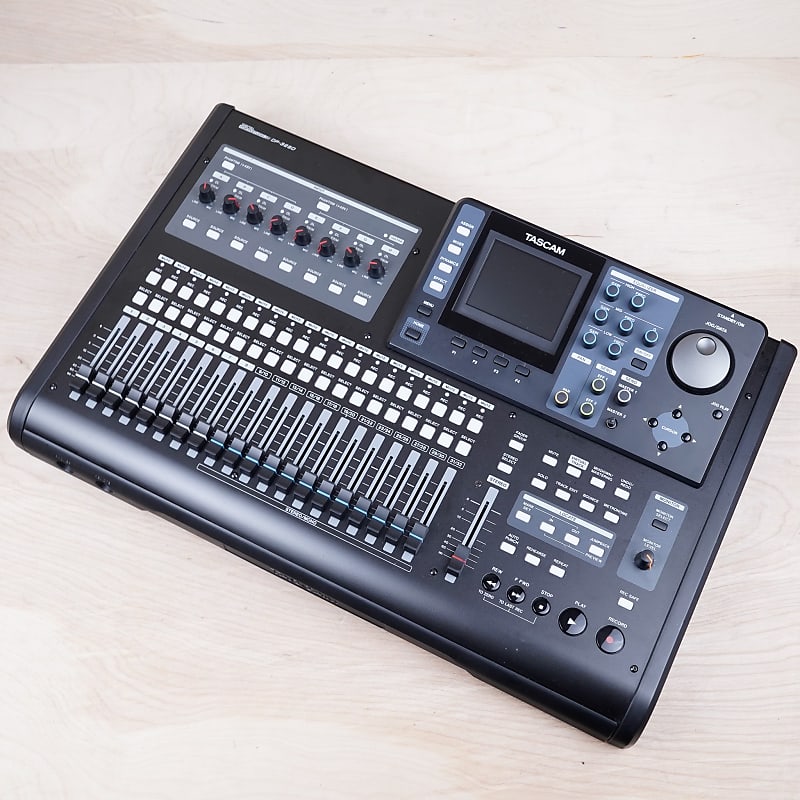 TASCAM DP-32SD 32-track Digital Portastudio Black w/ Power Supply image 1