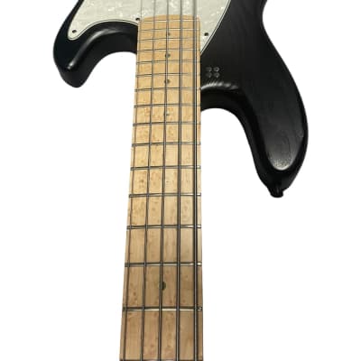Sandberg TM2 (5-String), Matte Black Burst / Birdseye Maple *CUSTOM ORDER, IN STOCK! image 5