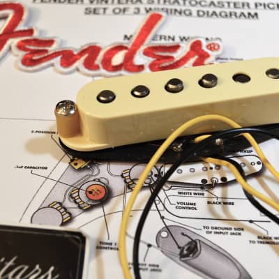 Fender Vintera 's Modified Stratocaster Pickup Set   Reverb