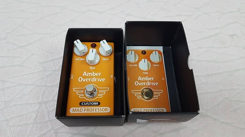 Mad Professor Amber Bass Overdrive Custom Limited Edition -Bass