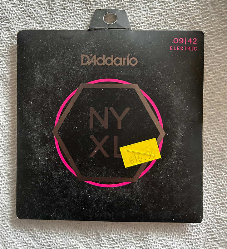 D'Addario NYXL0942 Super Light 09-42 NYXL Electric Guitar Strings - 3 Packs image 1