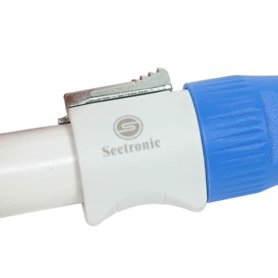 10 Seetronic SAC3FCB AC PowerCon Connectors - Gray Locking Female B Connectors image 2