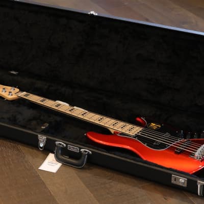 Sire Marcus Miller V7 Vintage Alder 5-String Bass Bright Metallic Red + Fender Case image 21