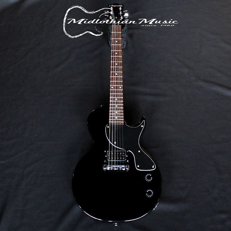 J. Reynolds Les Paul Style Electric Guitar - Black Finish image 1
