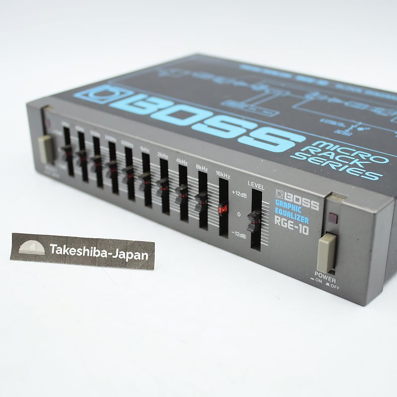 Boss RGE-10 Micro Rack Series Graphic Equalizer | Reverb