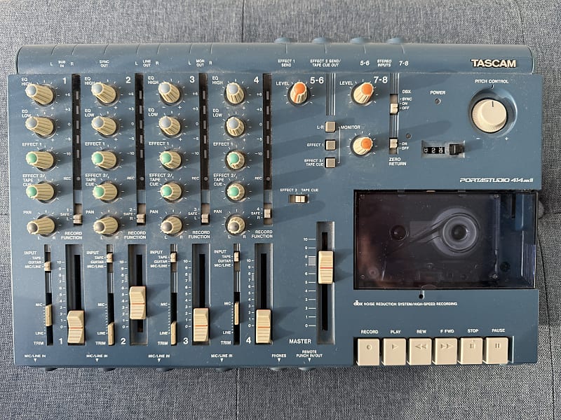 TASCAM Portastudio 414 MKII 4-Track Cassette Recorder 1990s