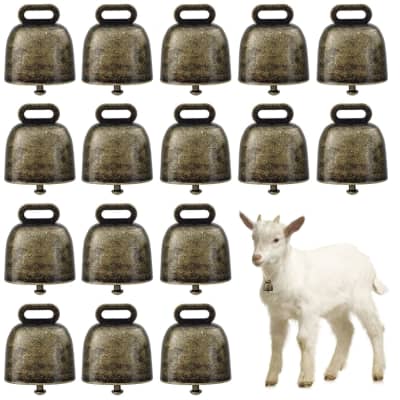 2Pcs Metal Cattle Bells cowbells for sporting events Sheep bells