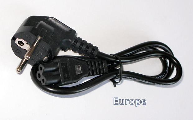 European power cord for CIOKS power supplies image 1