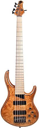 MTD Kingston Z5MP 5-String Bass Guitar Natural Gloss image 1