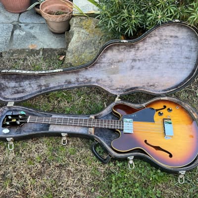 1968 Gibson EB-2 Bass - Iced Tea Sunburst - Perfect - HSC image 18