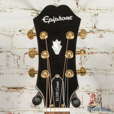 Epiphone - J-200 EC Studio Parlor - Acoustic-Electric Guitar - Solid Top w/ Fishman Presys-II - Vintage Natural image 5