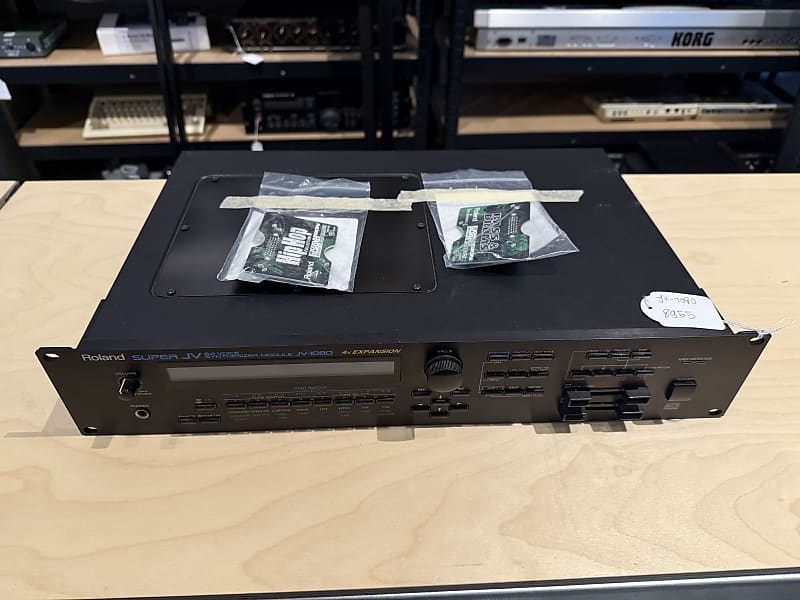 Roland JV-1080 64-Voice Synthesizer Module (Serviced / Warranty / Hip Hop + Drum 'n Bass Card) image 1