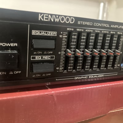 Kenwood KC 105 Pre amp - Black image 1