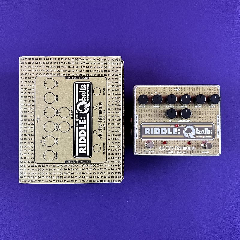 Electro Harmonix Riddle Q-Balls Guitar Effects Pedal - YouTube