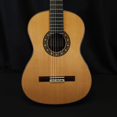 Jose Ramirez Cedar Guitarra del Tiempo Studio Classical Nylon String Guitar w/ Logo'd Hard Case image 6
