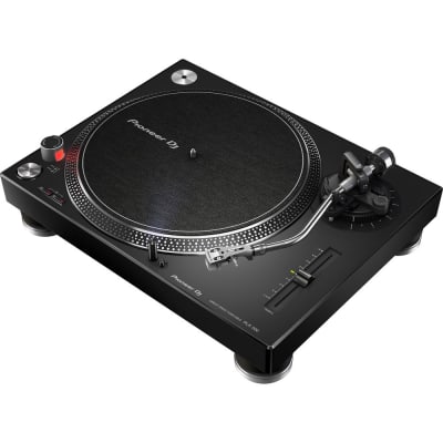 Pioneer DJ PLX-500-K - Turntable with Direct-drive Motor, Preamplifier, Headshell with Cartridge and Stylus, and USB Output - Black image 1