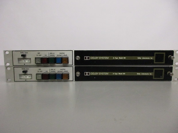 配信機器・PA機器・レコーディング機器 Dolby 361 A-Type Noise reduction system Dolby A-Type Model 361 Noise Reduction Dual Unit | Reverb