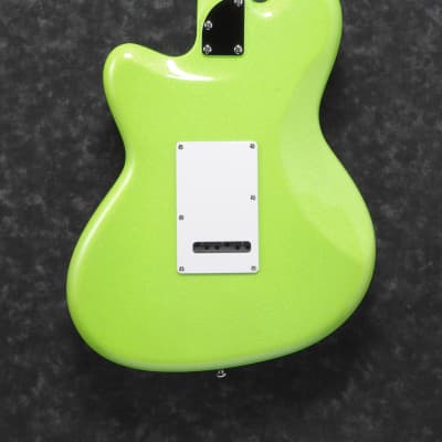 Ibanez YY10 Yvette Young Signature Electric Guitar Slime Green Sparkle image 3