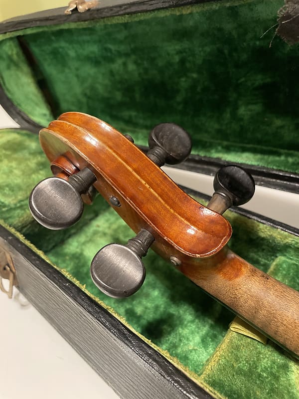 French Violin 4/4 violin French 1920's Natural Varnish | Reverb