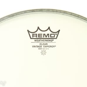 Remo Emperor Vintage Clear Drumhead - 12 inch image 2