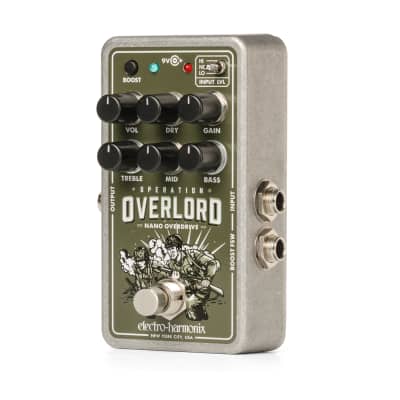 Electro-Harmonix EHX Nano Operation Overlord Stereo Overdrive Effects Pedal image 4