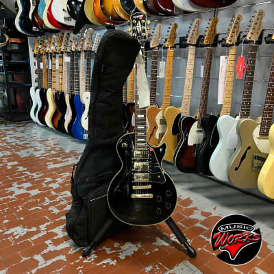 Epiphone Les Paul Custom 3 Pickup Ebony image 10